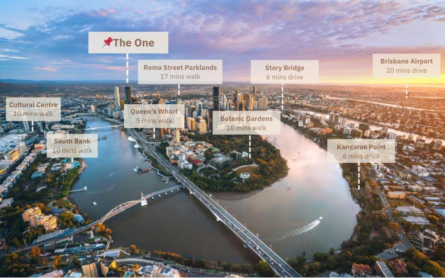 בריסביין Cassa One - Luxury Apartments Managed By The Cassa מראה חיצוני תמונה